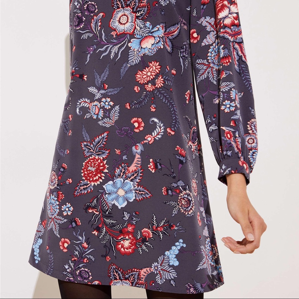 Loft Nouveau Garden Cuffed Shirtdress